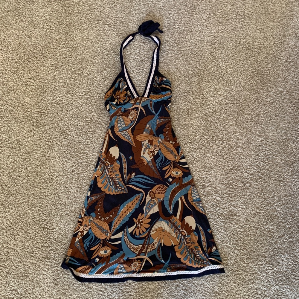 Anna Paul Halter Dress